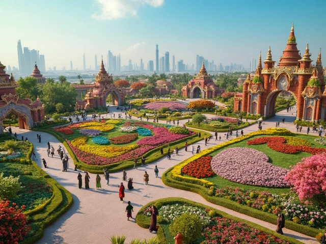 Dubai Miracle Garden: Dubai’s Colorful Escape in the Heart of the Desert