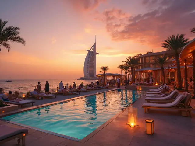 Dubai Beach Clubs With Stunning Sunset Views