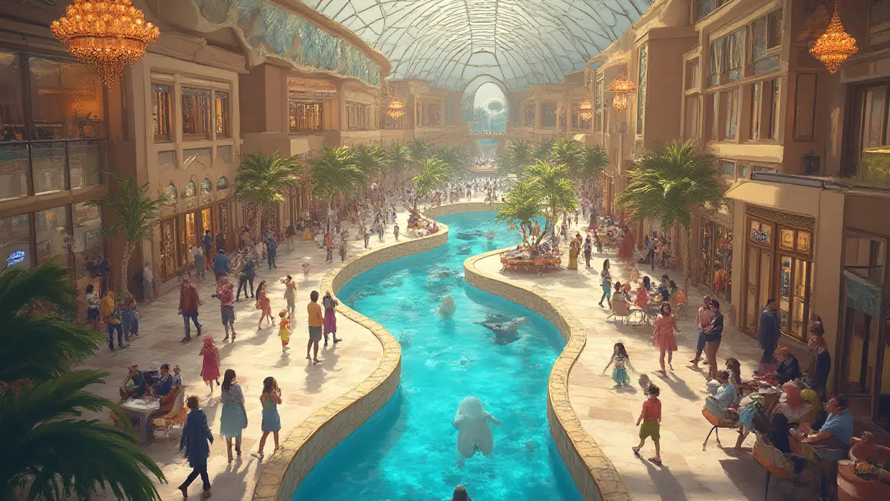 Eating and Refueling in Dubai Mall