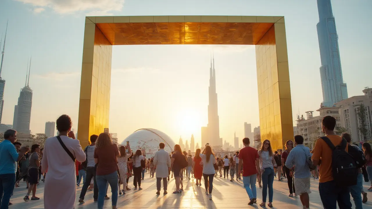 Palm Jumeirah, Emirates Towers, and Structural Imagination