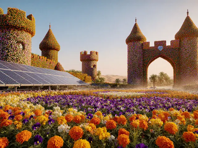 How Dubai Miracle Garden's Floral Displays Affect the Environment