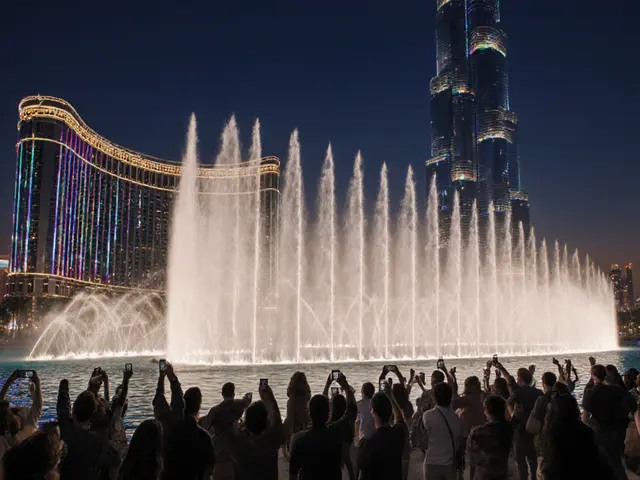 The Dubai Fountain: A Spectacle of Light, Water, and Architectural Genius