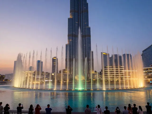 The Dubai Fountain: A Mesmerizing Dance of Water and Light